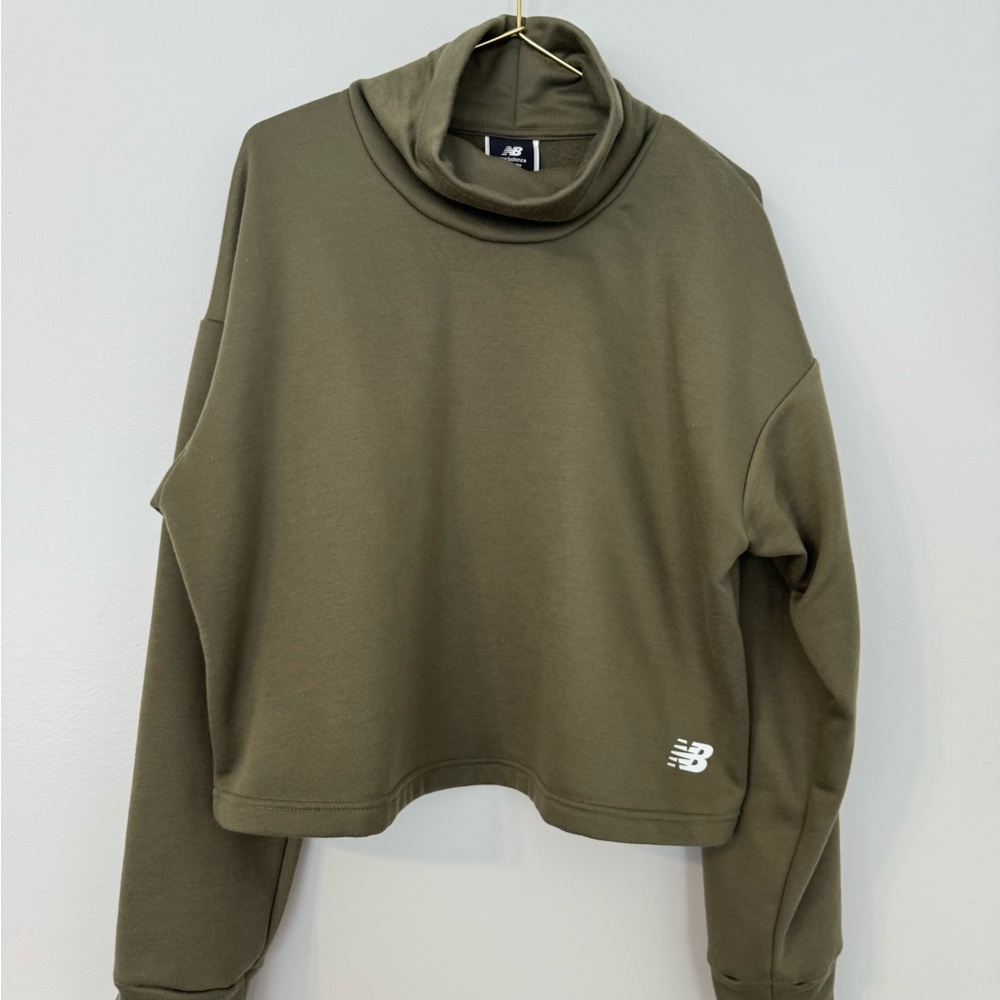 New Balance Green Women's Sweatshirt